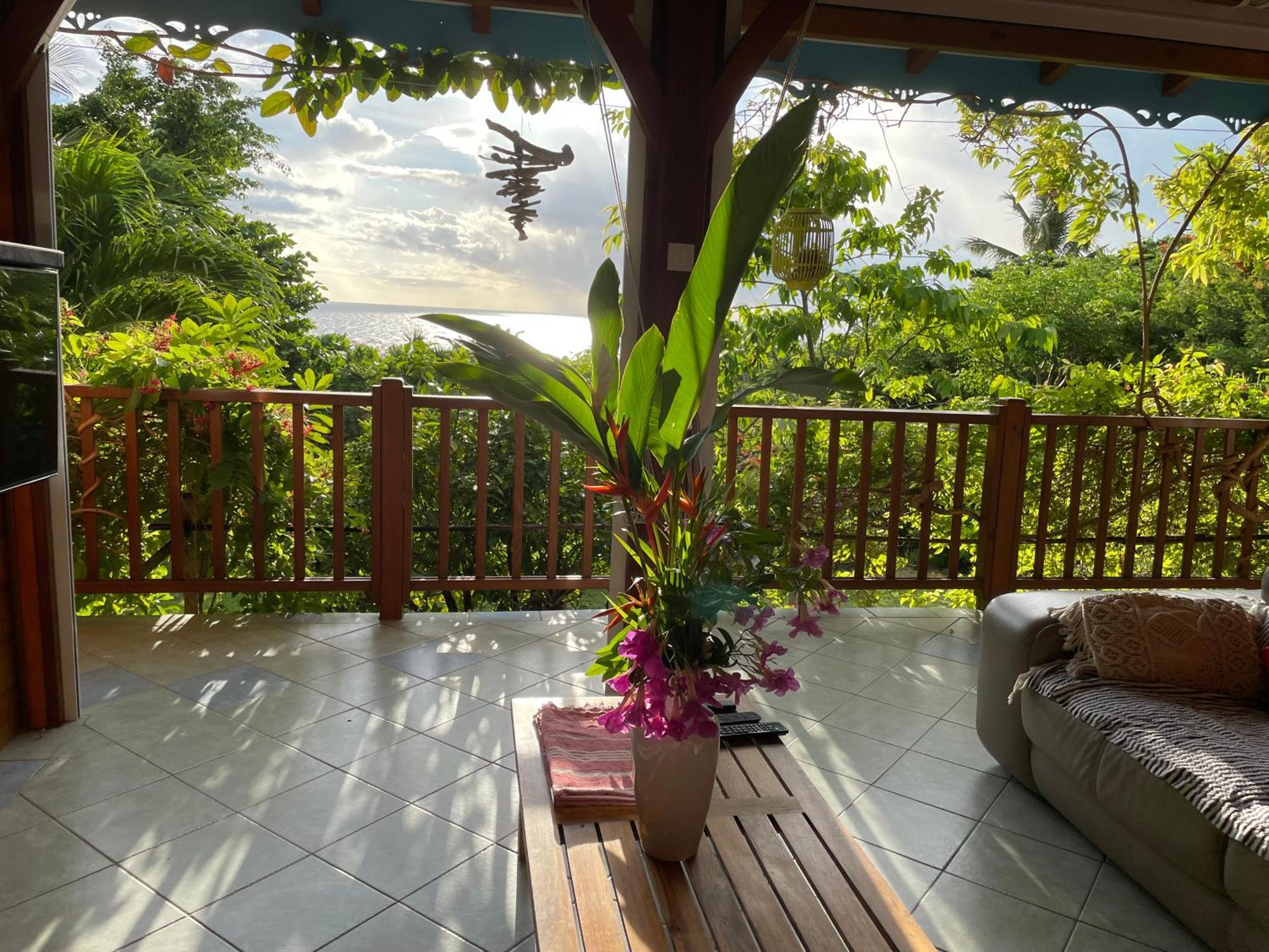 Villa Nature Caraibe Lodge, Vue Mer, Piscine Privee Deshaies Exteriér fotografie