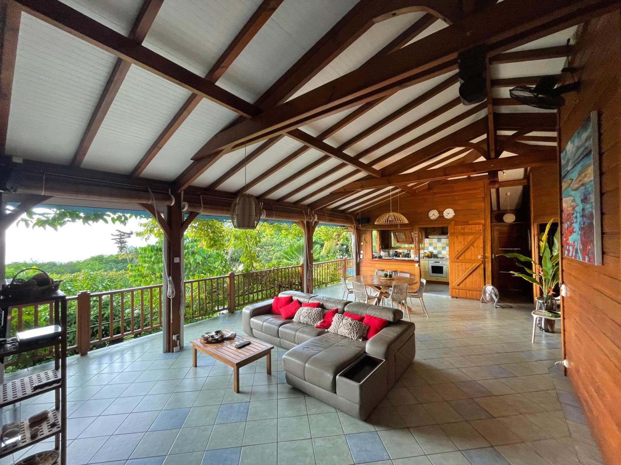 Villa Nature Caraibe Lodge, Vue Mer, Piscine Privee Deshaies Exteriér fotografie